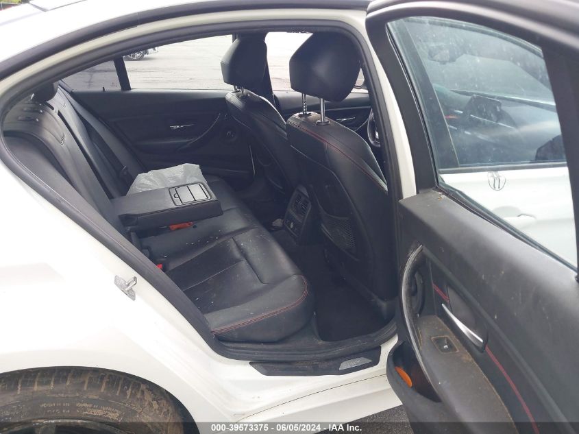 2013 BMW 335I xDrive VIN: WBA3B9C51DF587537 Lot: 39573375