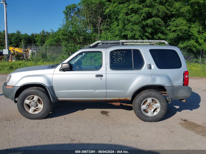 2002 Nissan Xterra Xe VIN: 5N1ED28Y82C588887 Lot: 39573391