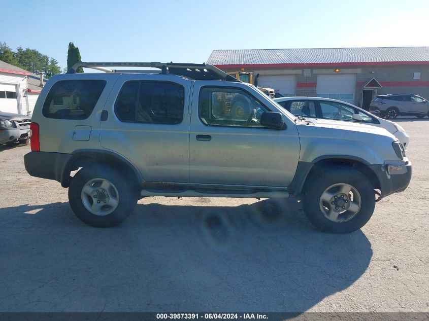 2002 Nissan Xterra Xe VIN: 5N1ED28Y82C588887 Lot: 39573391