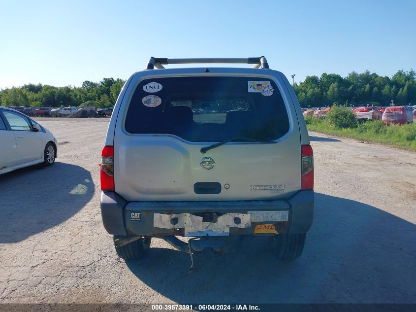 2002 Nissan Xterra Xe VIN: 5N1ED28Y82C588887 Lot: 39573391