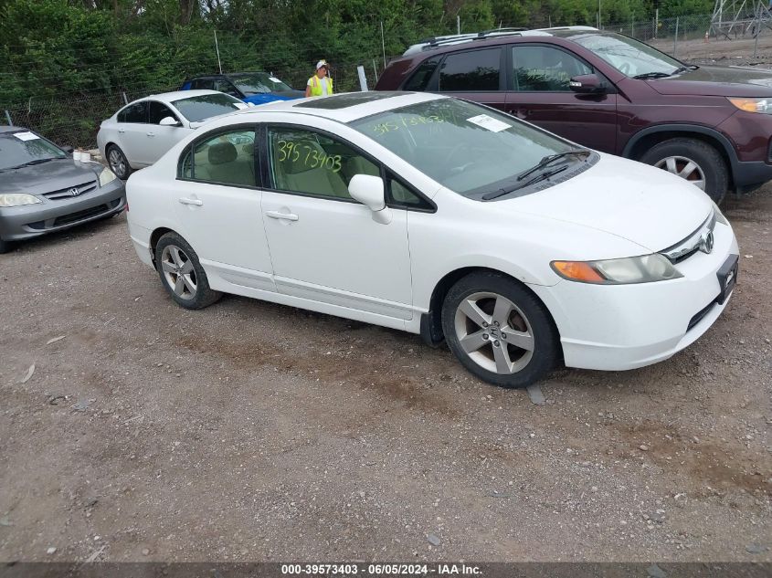 2008 Honda Civic Ex VIN: 1HGFA16848L003151 Lot: 39573403