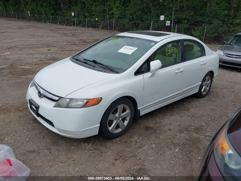 2008 Honda Civic Ex VIN: 1HGFA16848L003151 Lot: 39573403