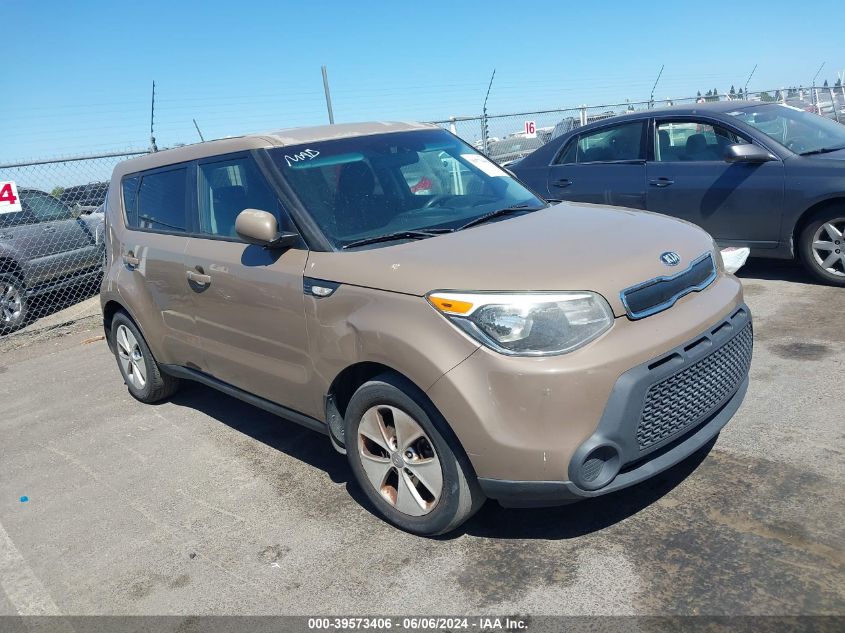 2014 Kia Soul VIN: KNDJN2A23E7102411 Lot: 39573406