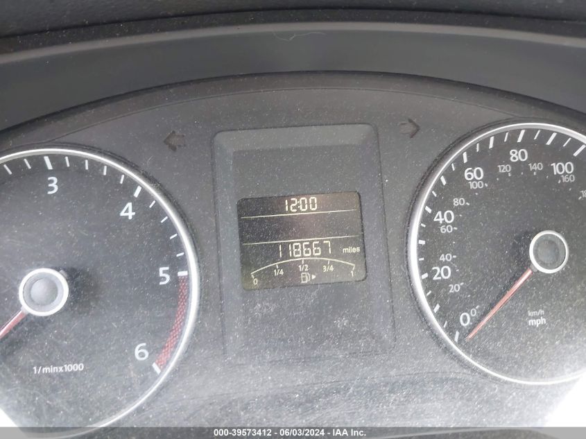 2012 Volkswagen Jetta 2.0L Tdi VIN: 3VWLL7AJ7CM060649 Lot: 39573412