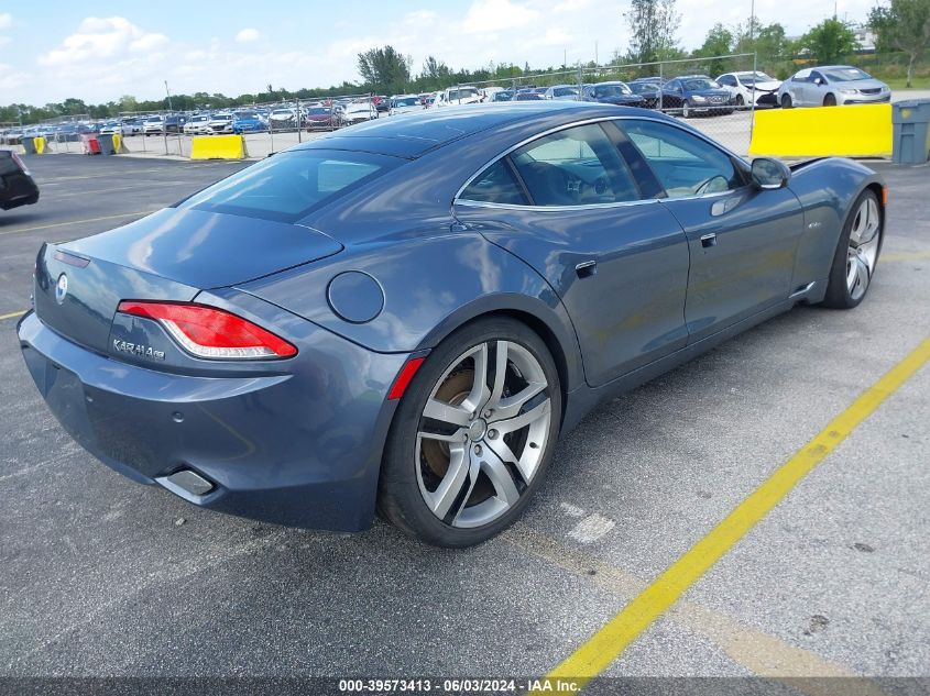 2012 Fisker Karma Ecosport VIN: YH4K14AA8CA001597 Lot: 39573413