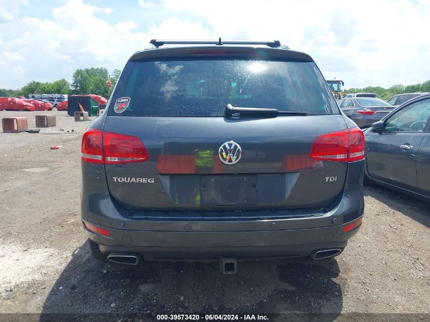 2012 Volkswagen Touareg Tdi Lux VIN: WVGEK9BP7CD005882 Lot: 39573420