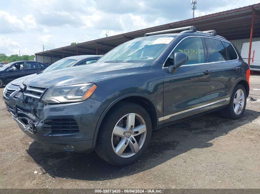 2012 Volkswagen Touareg Tdi Lux VIN: WVGEK9BP7CD005882 Lot: 39573420