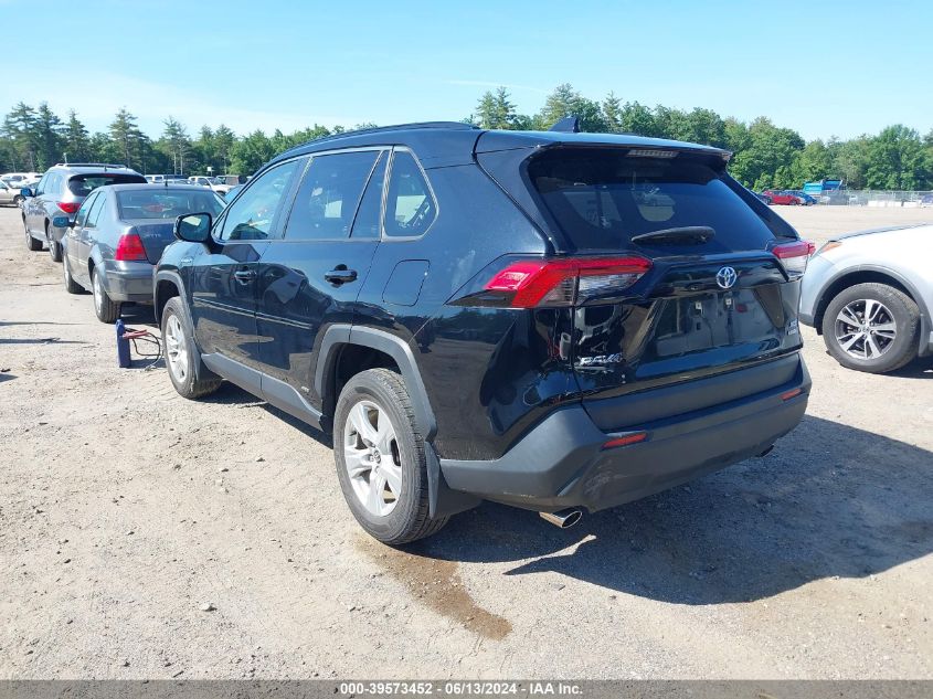 2020 Toyota Rav4 Xle Hybrid VIN: JTMRWRFV6LD072895 Lot: 39573452