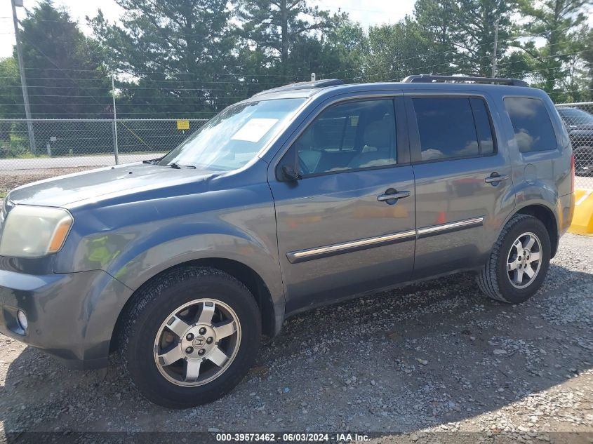 2010 Honda Pilot Touring VIN: 5FNYF3H96AB008984 Lot: 39573462