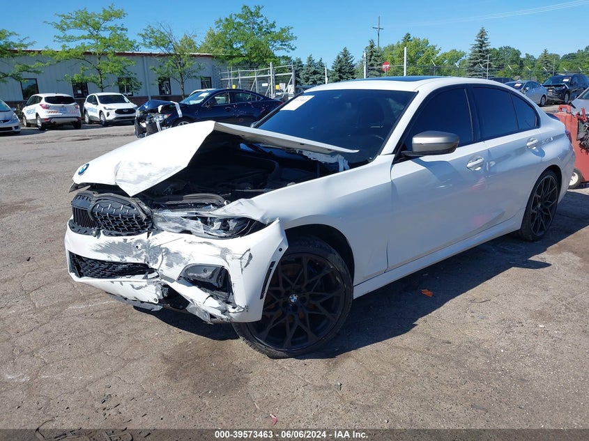 2021 BMW 3 SERIES M340I XDRIVE VIN: 3MW5U9J02M8B64341