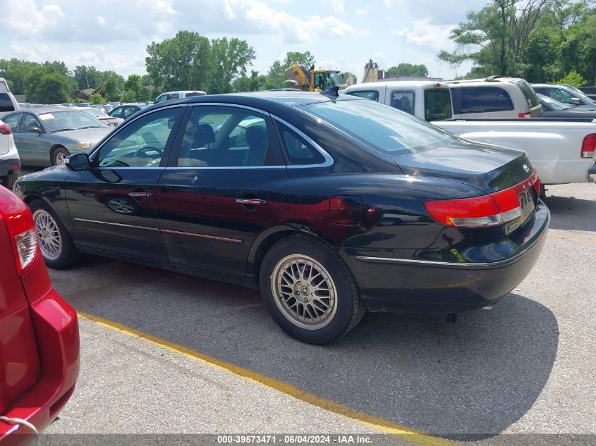 2009 Hyundai Azera Se/Limited VIN: KMHFC46F59A374028 Lot: 39573471