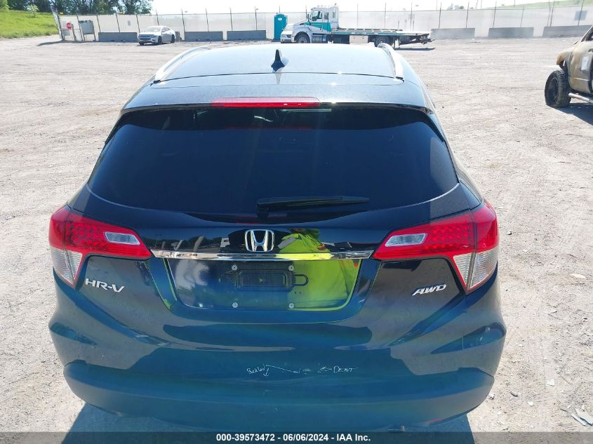 2021 Honda Hr-V Awd Ex VIN: 3CZRU6H56MM725968 Lot: 39573472