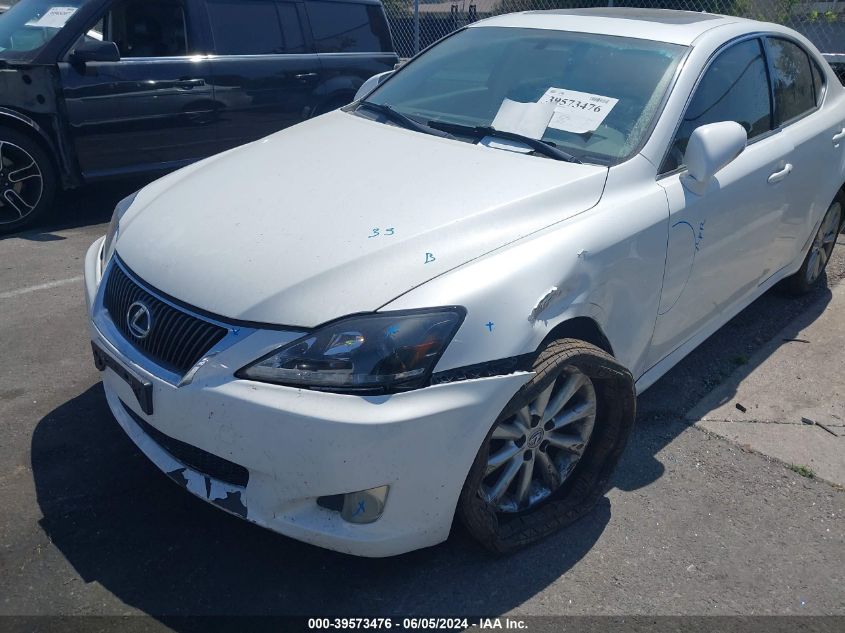 2010 Lexus Is 250 VIN: JTHBF5C20A5127335 Lot: 39573476
