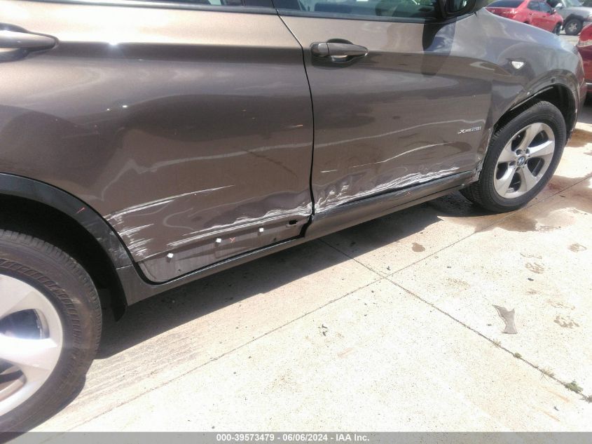 2012 BMW X3 xDrive28I VIN: 5UXWX5C57CL726773 Lot: 39573479