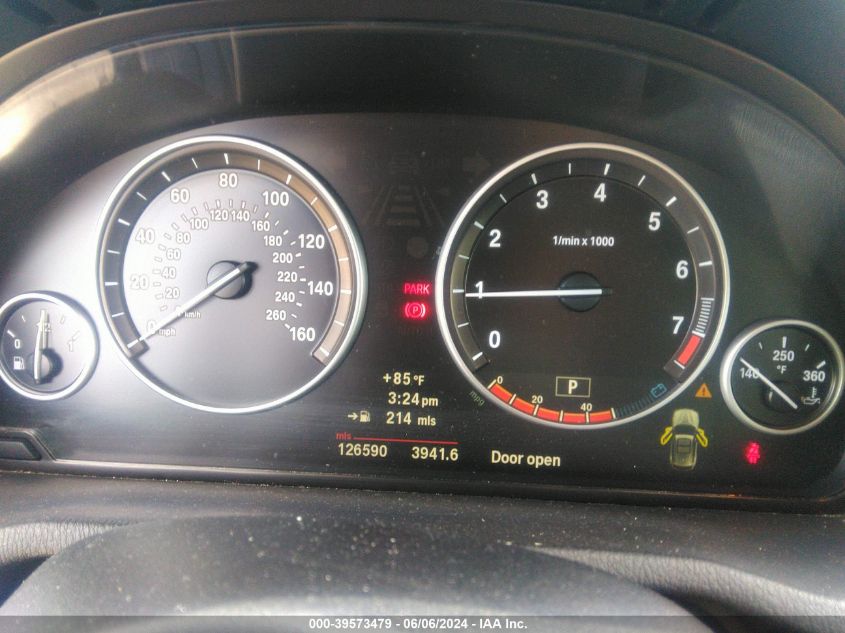 2012 BMW X3 xDrive28I VIN: 5UXWX5C57CL726773 Lot: 39573479