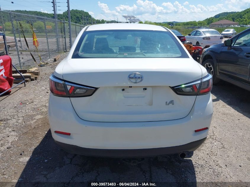 2016 Scion Ia VIN: 3MYDLBZV9GY108556 Lot: 39573483