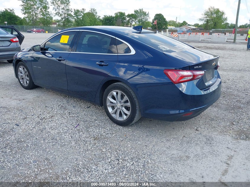 2022 CHEVROLET MALIBU 1.5L I-4 DI, DOHC, V(VIN: 1G1ZD5ST7NF120472