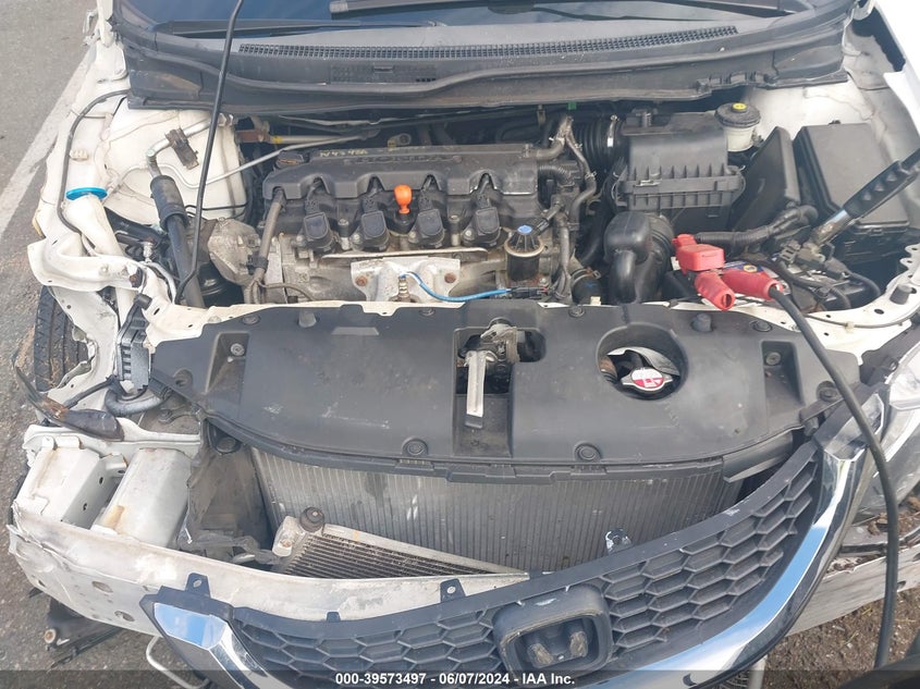 2013 Honda Civic Lx VIN: 19XFB2F53DE237176 Lot: 39573497