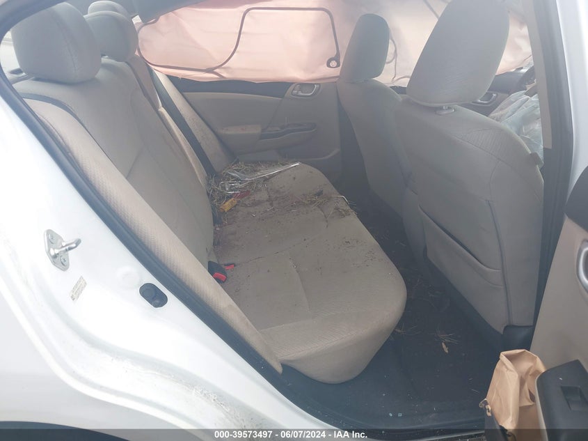 2013 Honda Civic Lx VIN: 19XFB2F53DE237176 Lot: 39573497