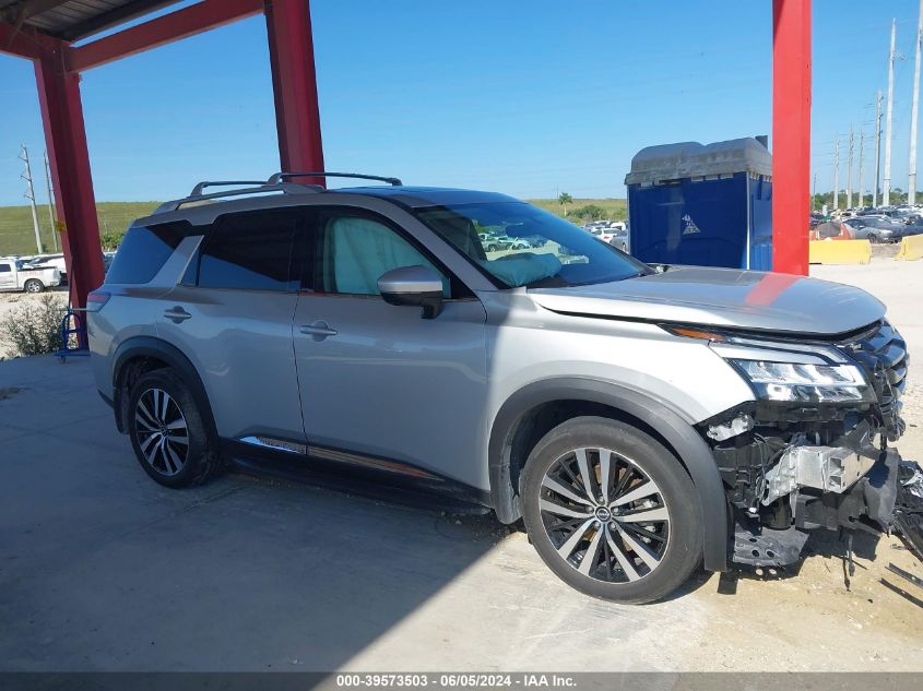 2023 Nissan Pathfinder Platinum 4Wd VIN: 5N1DR3DJ9PC227297 Lot: 39573503