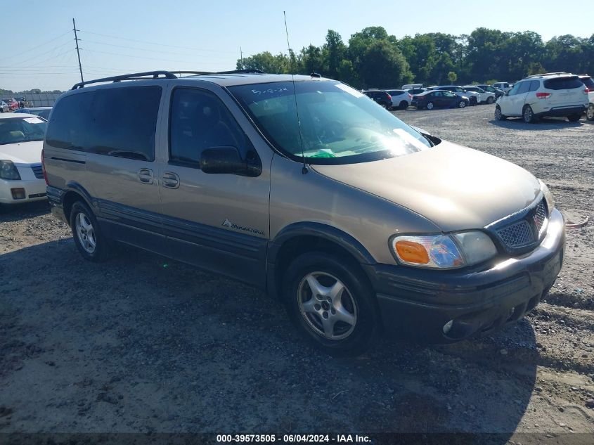 2002 Pontiac Montana M16 W/1Sa Pkg. VIN: 1GMDX03E92D305007 Lot: 39573505