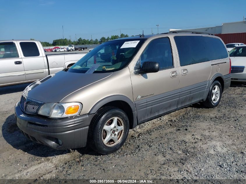 2002 Pontiac Montana M16 W/1Sa Pkg. VIN: 1GMDX03E92D305007 Lot: 39573505