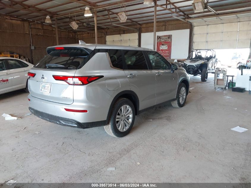 2024 Mitsubishi Outlander Phev Es S-Awc VIN: JA4T5UA94RZ060577 Lot: 39573514