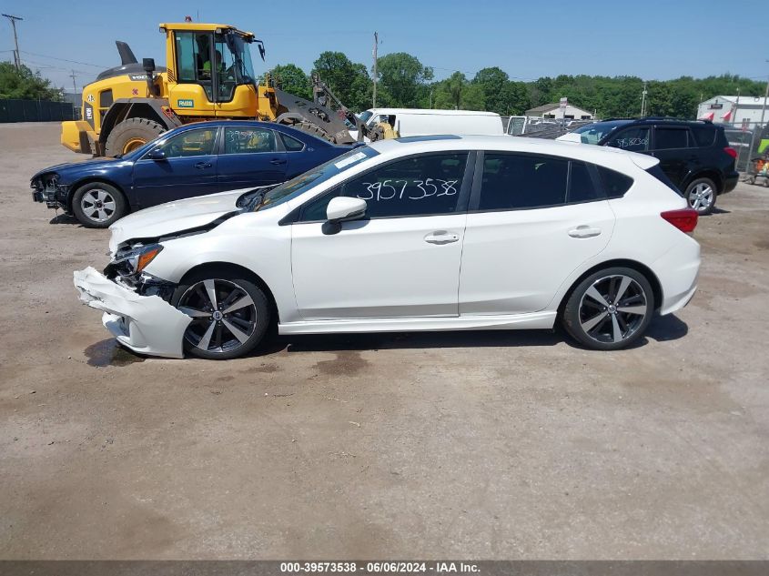 2018 Subaru Impreza 2.0I Sport VIN: 4S3GTAM60J3722773 Lot: 39573538