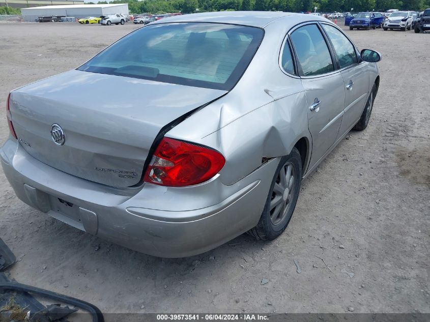 2007 Buick Lacrosse Cxl VIN: 2G4WD582971100559 Lot: 39573541