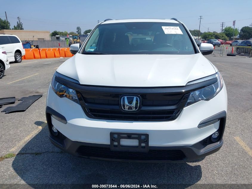 2022 Honda Pilot 2Wd Special Edition VIN: 5FNYF5H26NB011503 Lot: 39573544