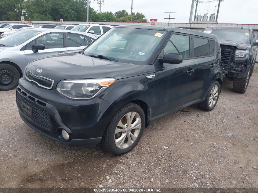 2016 Kia Soul + VIN: KNDJP3A5XG7306166 Lot: 39573548