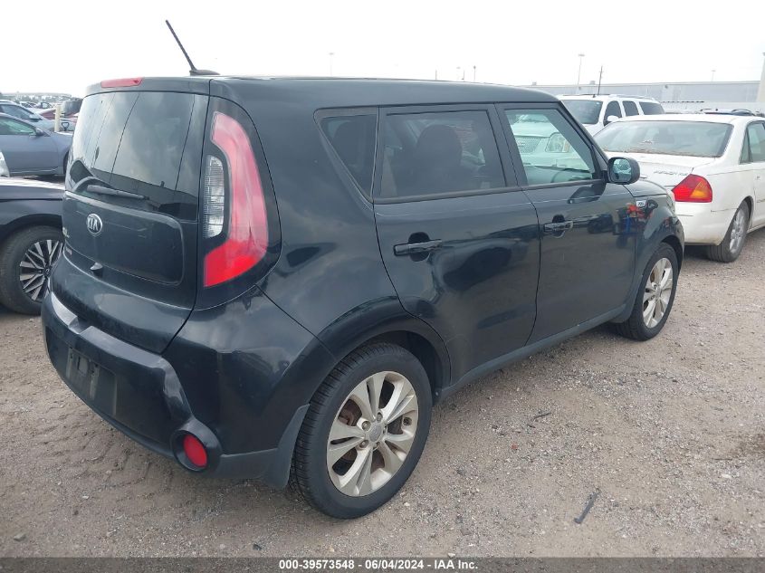 2016 Kia Soul + VIN: KNDJP3A5XG7306166 Lot: 39573548