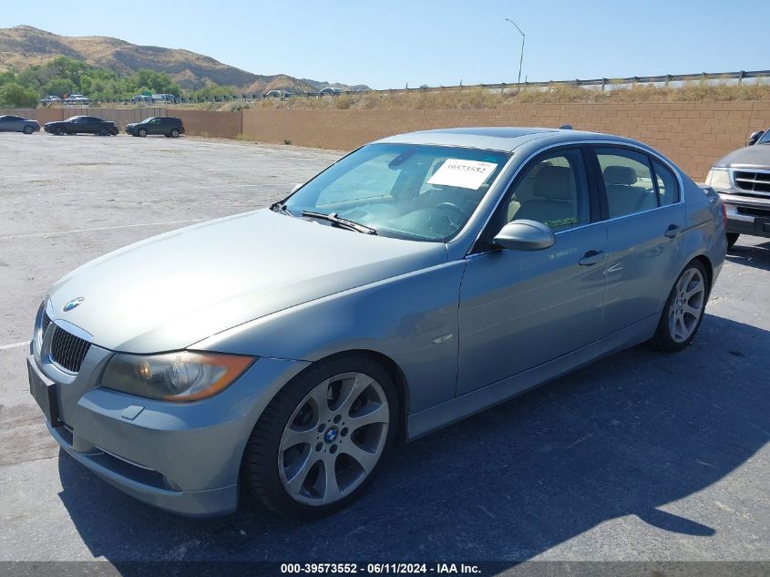 2007 BMW 335I VIN: WBAVB73567P101431 Lot: 39573552