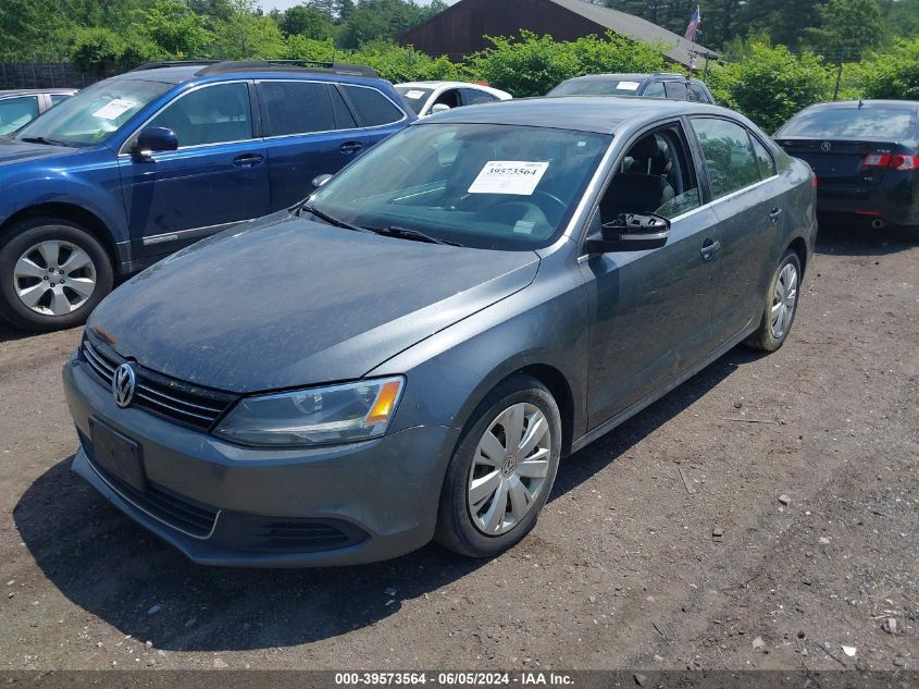 2013 Volkswagen Jetta 2.5L Se VIN: 3VWDP7AJ3DM271549 Lot: 39573564