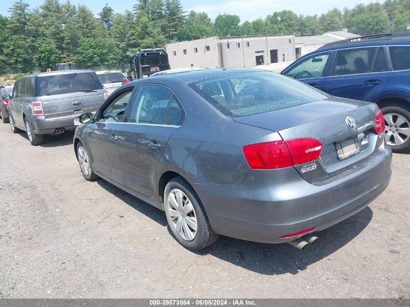 2013 Volkswagen Jetta 2.5L Se VIN: 3VWDP7AJ3DM271549 Lot: 39573564