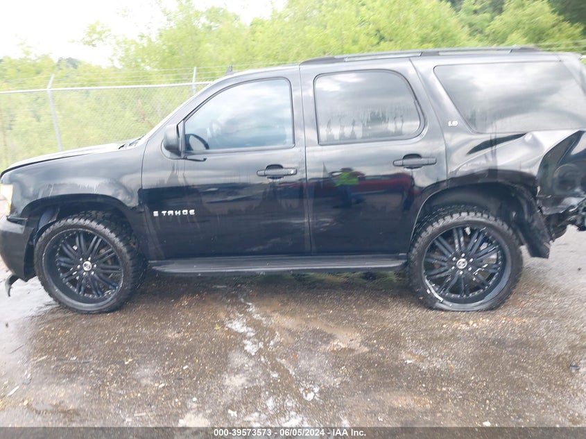 2007 Chevrolet Tahoe Ls VIN: 1GNFC13J37R147762 Lot: 39573573