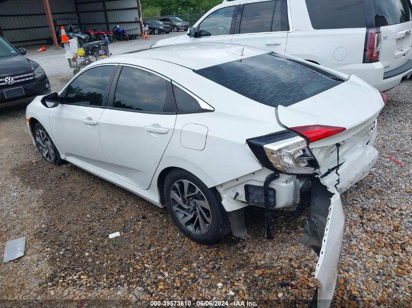 2018 Honda Civic Ex VIN: 19XFC2F70JE037320 Lot: 39573610