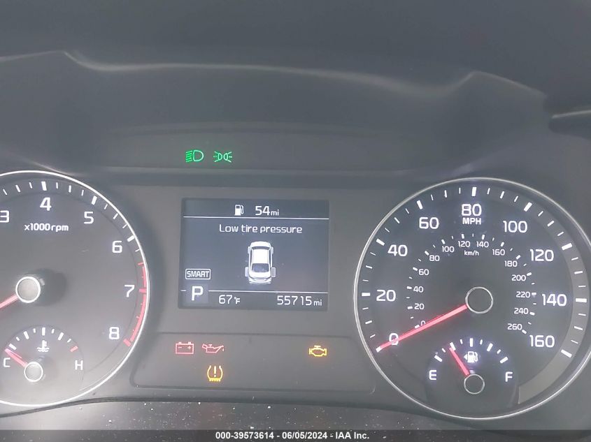 2019 Kia Forte Lxs VIN: 3KPF24AD7KE094675 Lot: 39573614