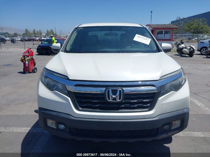 2017 Honda Ridgeline Rtl VIN: 5FPYK3F54HB005756 Lot: 39573617