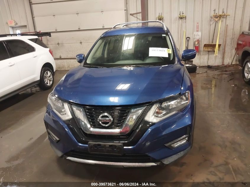 2017 Nissan Rogue Sv VIN: KNMAT2MV0HP541551 Lot: 39573621