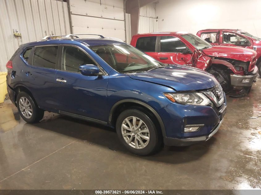 2017 Nissan Rogue Sv VIN: KNMAT2MV0HP541551 Lot: 39573621