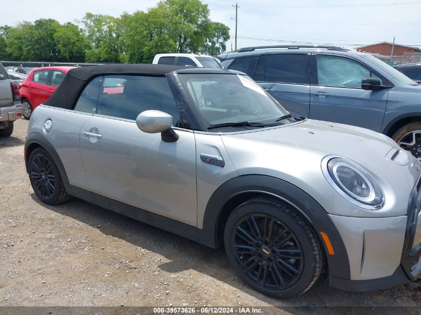 2024 Mini Convertible Cooper S VIN: WMW43DL03R3R81901 Lot: 39573626