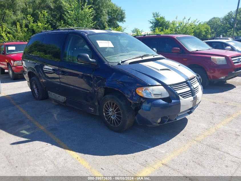 2005 Dodge Grand Caravan Sxt VIN: 2D8GP44L95R262975 Lot: 39573635