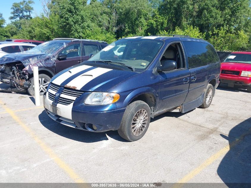 2005 Dodge Grand Caravan Sxt VIN: 2D8GP44L95R262975 Lot: 39573635