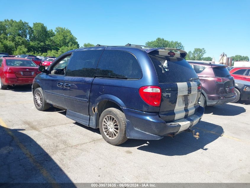 2005 Dodge Grand Caravan Sxt VIN: 2D8GP44L95R262975 Lot: 39573635