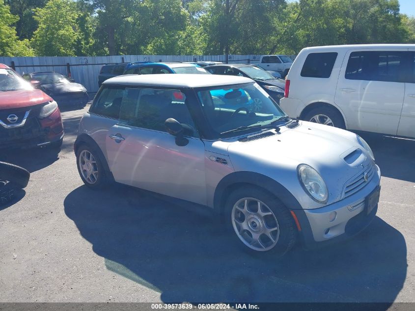 2004 Mini Cooper S VIN: WMWRE33454TD78537 Lot: 39573639