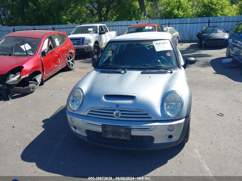 2004 Mini Cooper S VIN: WMWRE33454TD78537 Lot: 39573639