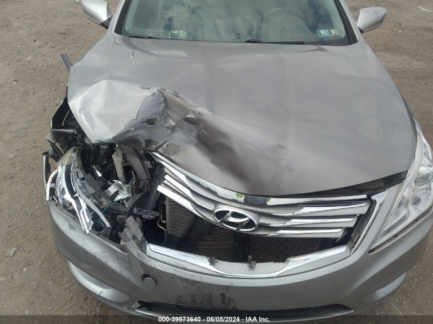 KMHFH4JG0EA378287 2014 Hyundai Azera Limited