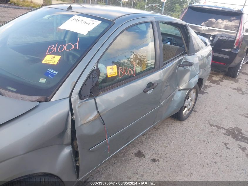 2006 Ford Focus Zx4 VIN: 1FAHP34N76W182832 Lot: 39573647