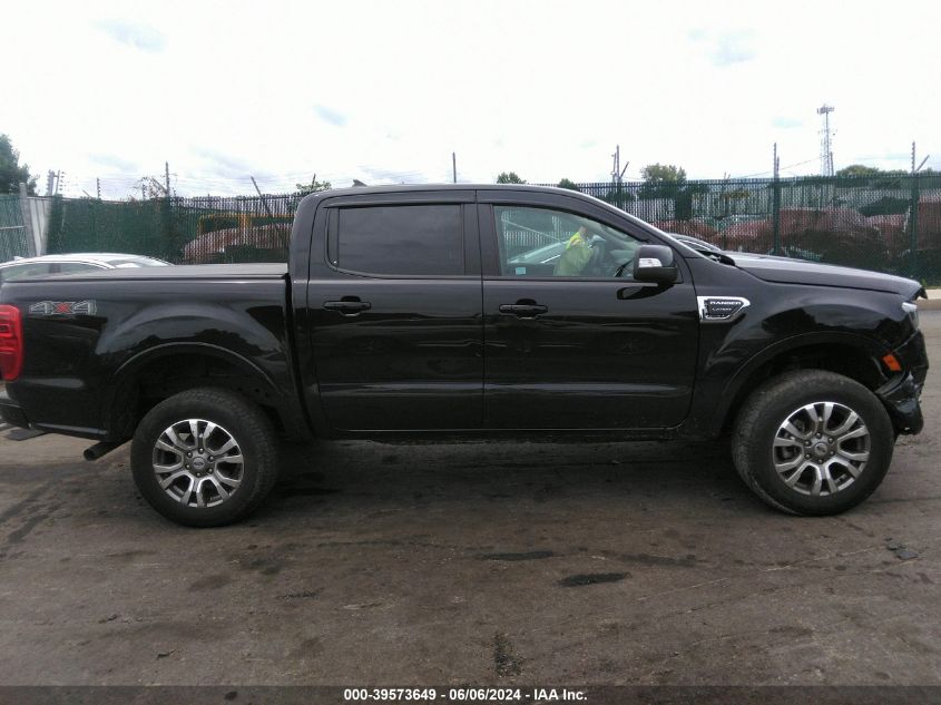 2022 Ford Ranger Lariat VIN: 1FTER4FH6NLD04908 Lot: 39573649